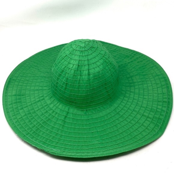 💖MEGA SALE💖J. Crew& August HC 2 beach hats SET Tan Green ALSU00514 - Picture 6 of 9